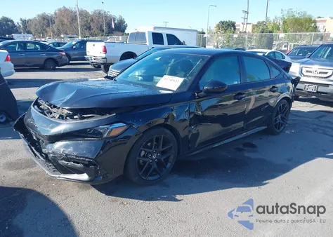 2022 Honda Civic Sport z USA, uszkodzony, nr VIN 2HGFE2F55NH557758